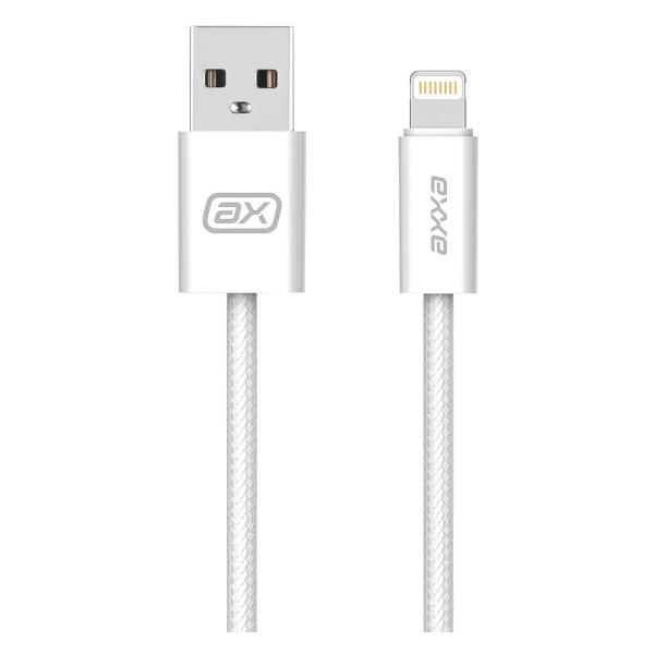 фото Кабель usb-c/lightning, 30 вт, 1 м, белый (7287) axxa