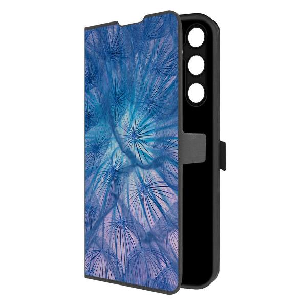 фото Чехол eco book "сердце из тюльпанов" для samsung galaxy a55 5g (a556), черный (524495) krutoff