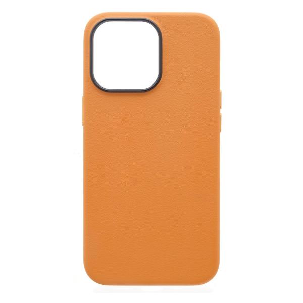 фото Чехол new line, кожаный, с защитой камеры, с magsafe для apple iphone 15 pro, розовый leather co