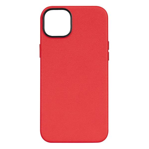 фото Чехол artificial для iphone 16, матовая поверхность soft touch, фиолетовый leather co