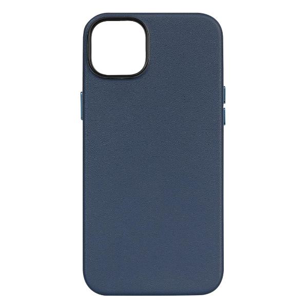 фото Чехол artificial для iphone 16, magsafe, матовая поверхность soft touch, черный leather co