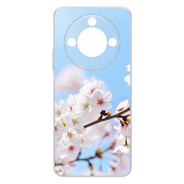 фото Чехол clear case "счастье любит тишину" для honor x9c smаrt (584179) krutoff