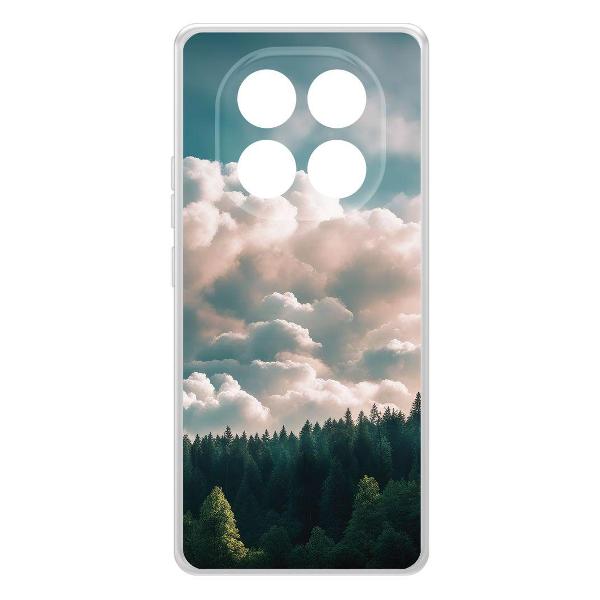 фото Чехол clear case "фнаф: плюштрап" для xiaomi redmi note 14 pro 4g (593459) krutoff