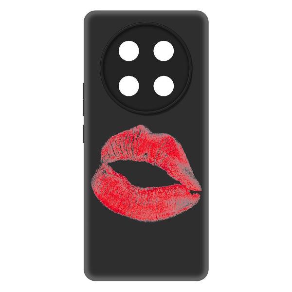 фото Чехол soft case "корги" для honor x9c, черный (581942) krutoff
