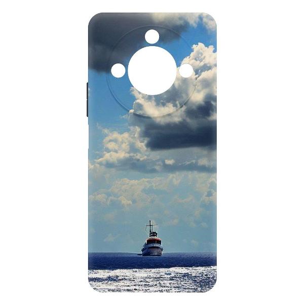 фото Чехол soft case "ночная крипота" для honor x9c smart, черный (585363) krutoff