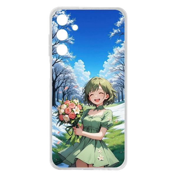 фото Чехол clear case "аниме: весна" для samsung galaxy a16 5g a166 (598373) krutoff