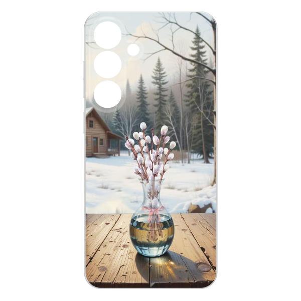 фото Чехол clear case "весна в лесу" для samsung galaxy a06 a065 (598352) krutoff