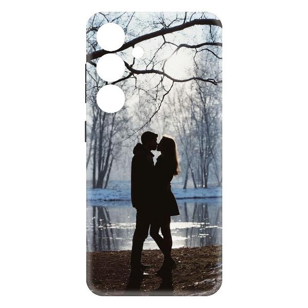 фото Чехол soft case "подснежники" для samsung galaxy a06 (a065), черный (599512) krutoff