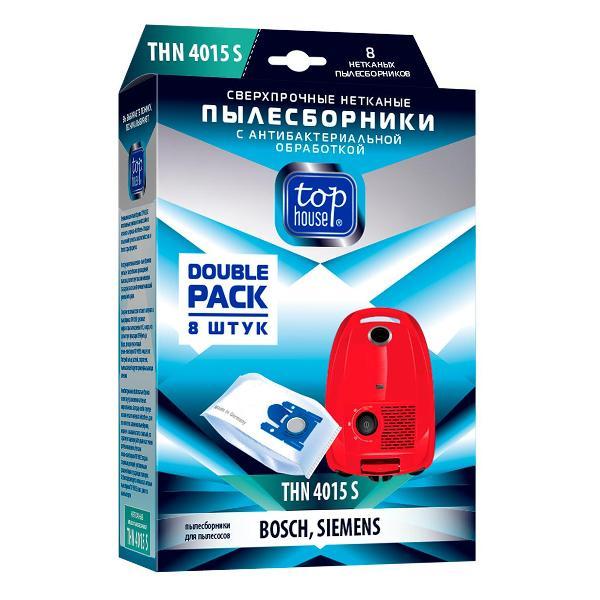 фото Пылесборники thn 309 m, нетканые, с антибактериальной обработкой, 4 шт (392456) top house