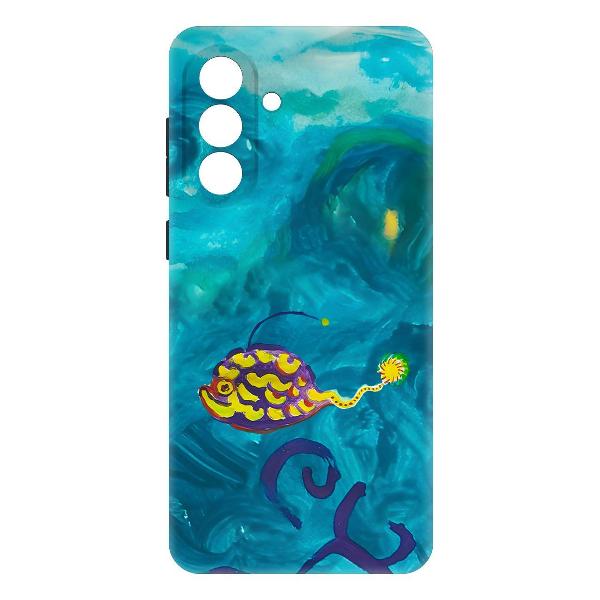 фото Чехол soft case "ночной сторож" для samsung galaxy a04 (a045), черный (604711) krutoff