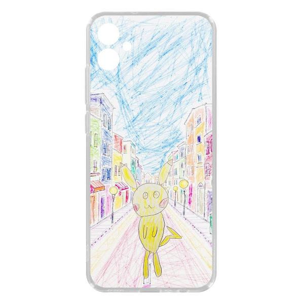 фото Чехол clear case "король рамбутан" для samsung galaxy m15 (m156) (603661) krutoff