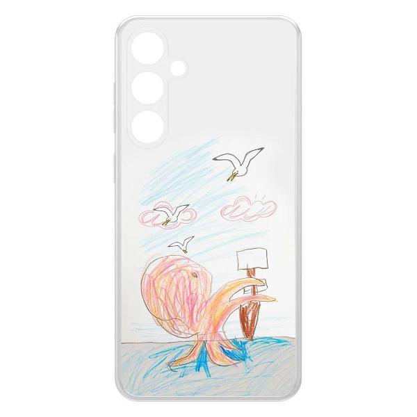 фото Чехол clear case "король рамбутан" для samsung galaxy s23 fe (603668) krutoff