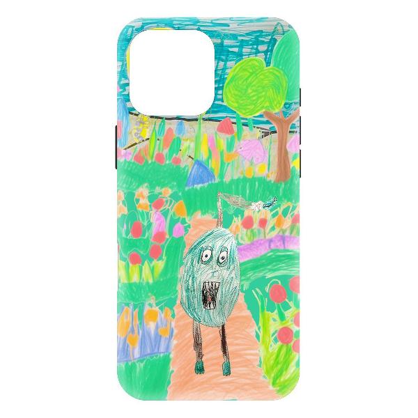 фото Чехол soft case "майнкрафт" для iphone 16 pro max, черный (604485) krutoff