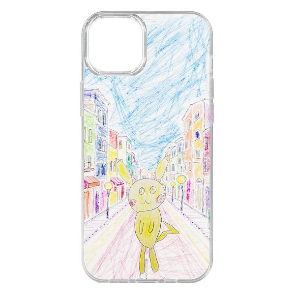фото Чехол clear case "кракен" для iphone 15 plus (603359) krutoff