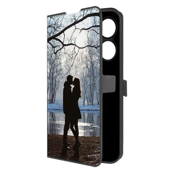фото Чехол eco book "любовь раннеи? веснои?" для itel rs4, черный (600555) krutoff