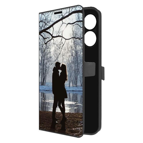 фото Чехол eco book "любовь раннеи? веснои?" для tecno pova 6 neo, черный (601186) krutoff