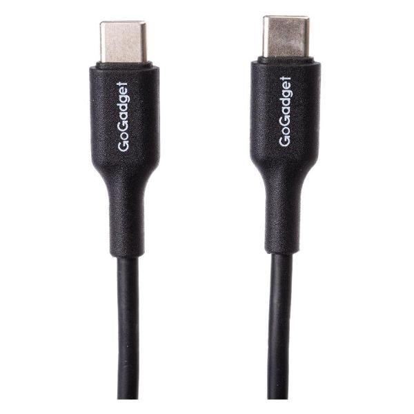 фото Кабель citypump usb-c/lightning, 30w, 1,2 м, чёрный (cb006) gogadget