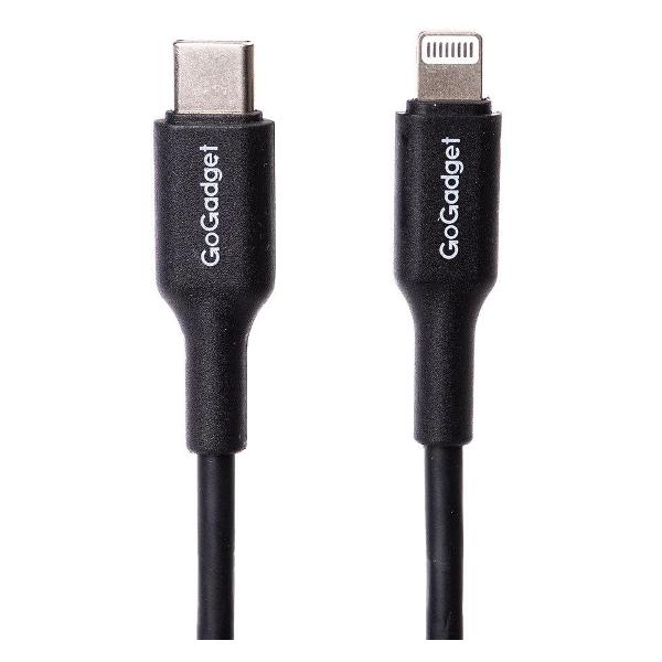 фото Кабель citypump usb-c/usb-с, 100w, 1,2 м, чёрный (cb007) gogadget