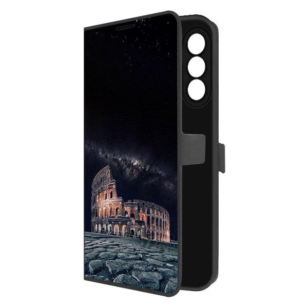 фото Чехол eco book "китай: великая стена" для samsung galaxy a36 5g, черный krutoff