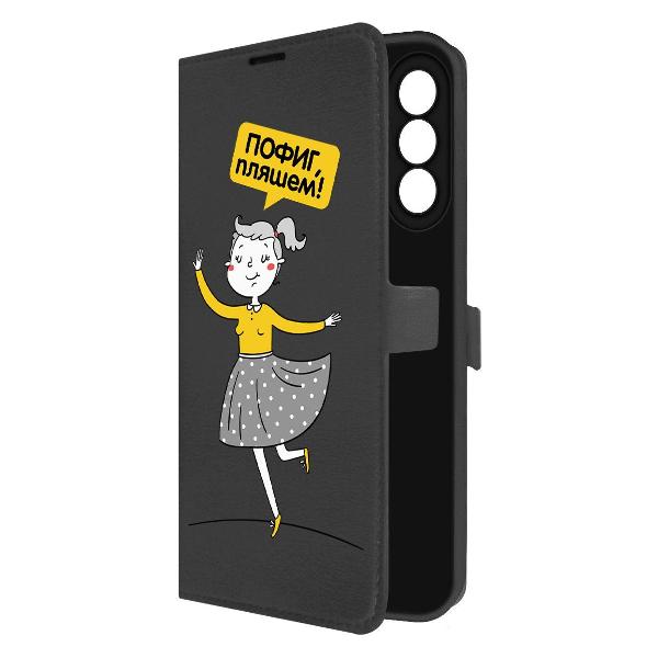 фото Чехол eco book "губка боб" для samsung galaxy a26 5g (a266), черный krutoff
