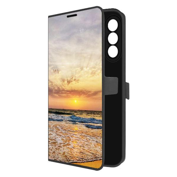 фото Чехол eco book "торнадо" для samsung galaxy a36 5g/a56 5g, черный krutoff