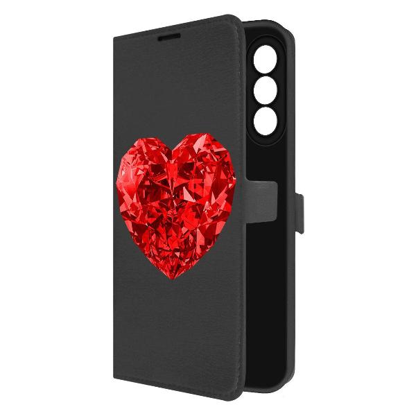 фото Чехол eco book girl power для samsung galaxy a56 5g (a566), черный krutoff