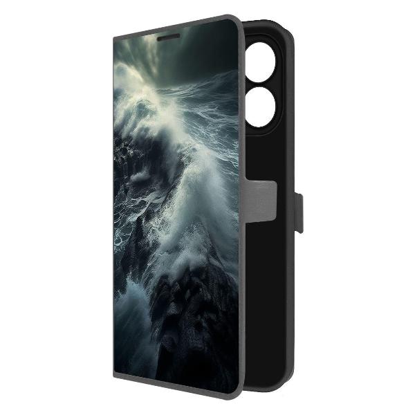 фото Чехол eco book "италия: колизей" для infinix smart 9, черный (579842) krutoff
