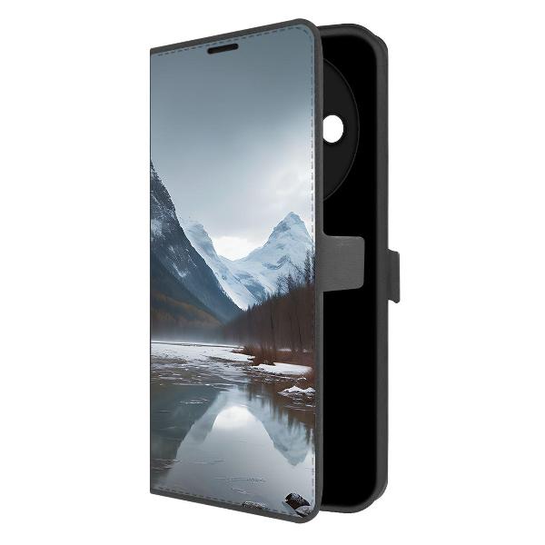 фото Чехол eco book "все проблемы решаем на ходу" для xiaomi redmi a3x, черный (566197) krutoff