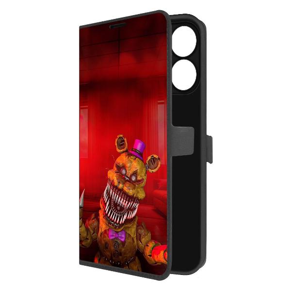 фото Чехол eco book "туман" для xiaomi redmi note 14 4g, черный (586706) krutoff