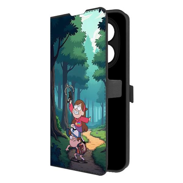 фото Чехол eco book "кракен" для xiaomi redmi note 14 pro 5g, черный (606758) krutoff