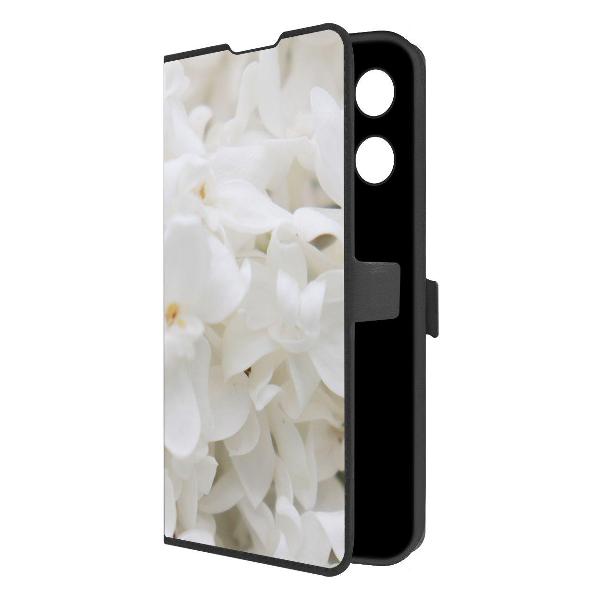 фото Чехол eco book "люблю работу" для tecno spark 30 pro, черный (583618) krutoff