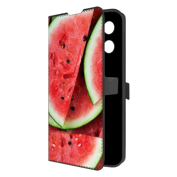 фото Чехол eco book "сухарики" для tecno camon 30s, черный (626273) krutoff