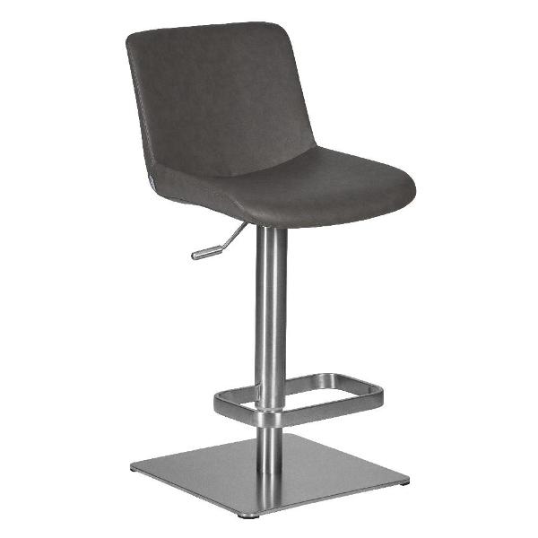 фото Стул барный marcel lm-9692 grey velour dobrin