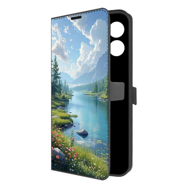 фото Чехол eco book "застолье" для oppo a58 4g (625843) krutoff