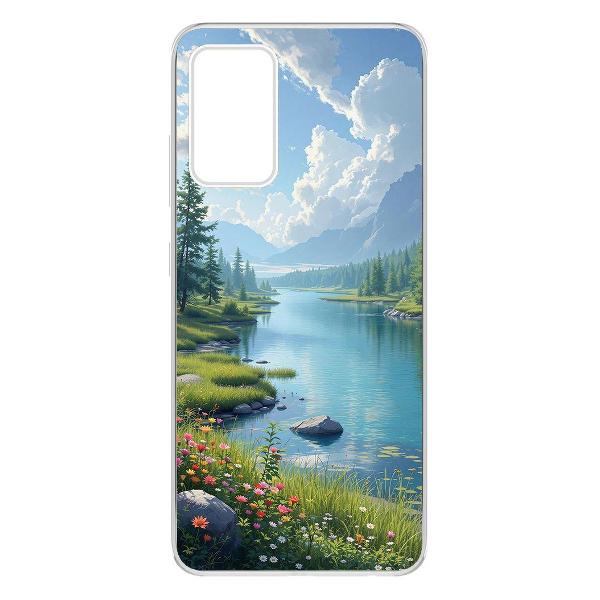 фото Чехол clear case "наши просторы" для samsung galaxy a34 5g a346 (623405) krutoff