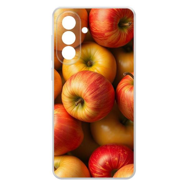 фото Чехол clear case "яблоки" для samsung galaxy m12 m125 (623440) krutoff