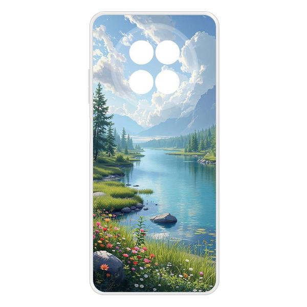 фото Чехол clear case "наши просторы" для realme 14 pro+ (623203) krutoff