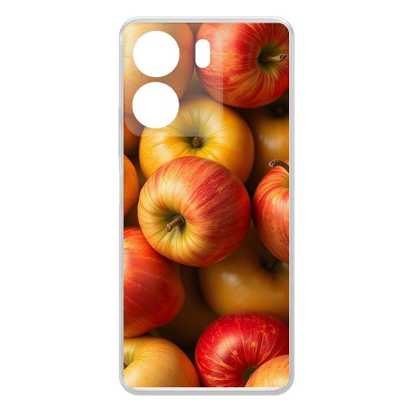 фото Чехол clear casе "яблоки" для xiaomi redmi a1+ (623954) krutoff