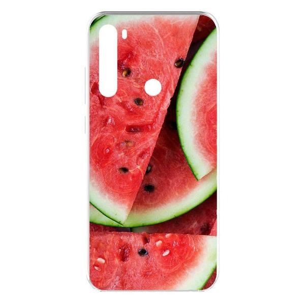 фото Чехол clear casе "арбуз" для xiaomi redmi note 9 (624080) krutoff