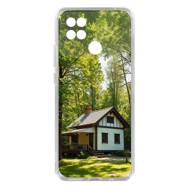 фото Чехол clear casе "дача" для xiaomi poco c65 (623829) krutoff