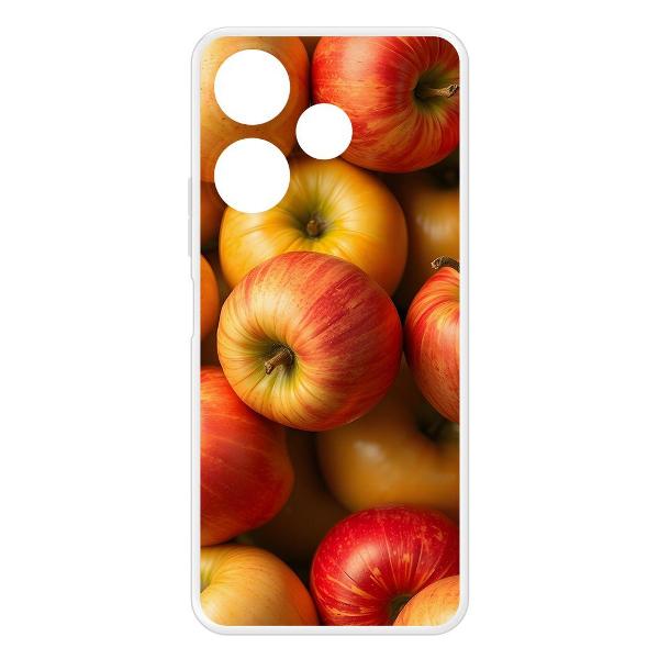 фото Чехол clear casе "яблоки" для xiaomi redmi 9a (623937) krutoff
