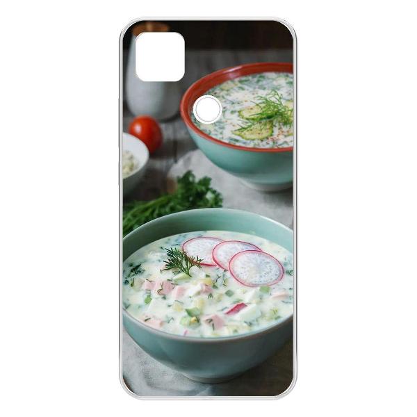 фото Чехол clear casе "окрошка" для xiaomi redmi a1+ (623953) krutoff
