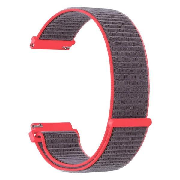 фото Ремешок vega, 20mm, универсальный, нейлон gray/green (ds-gn-03-20-2) lyambda