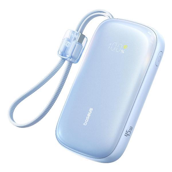 фото Внешний аккумулятор enerfill fc21 qpow 3 ultra 10000mah 45w nebula pink (e0027q02) baseus