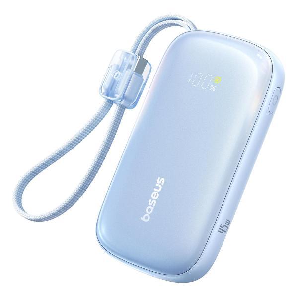 фото Внешний аккумулятор enerfill fc21 qpow 3 ultra 10000mah 45w cosmic black (e0027q00) baseus