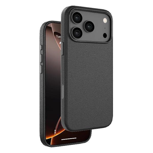 фото Чехол eco leather magsafe для apple iphone 17 pro, коричневый (84298) deppa