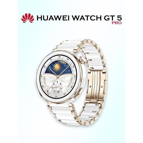 фото Смарт-часы watch gt 5 pro серебристый huawei