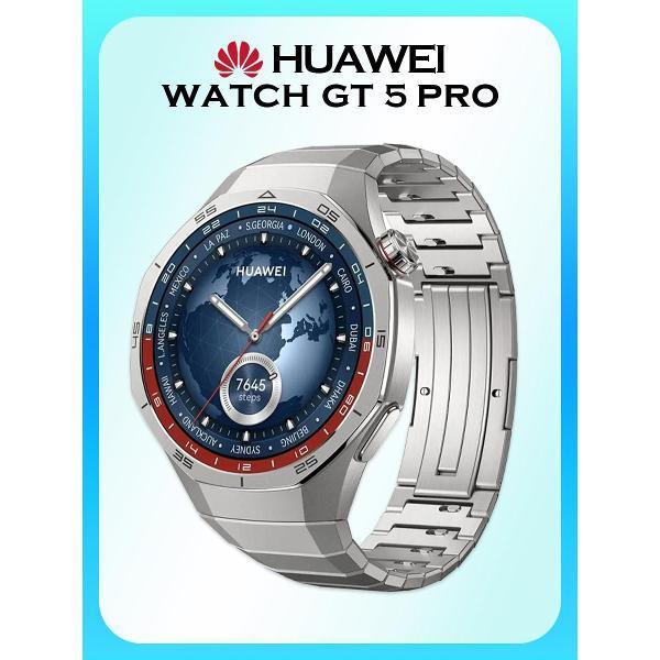 фото Смарт-часы watch gt 5 pro золотой huawei