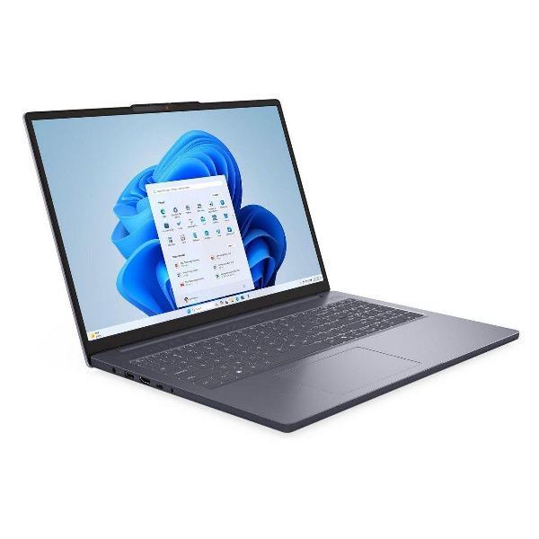 фото Ноутбук ideapad slim 3 16ahp10 amd ryzen 5 8640hs/16gb/ssd512gb/16"/ips/wuxga/1920x1200/60hz/noos/luna grey (83kb000brk) lenovo