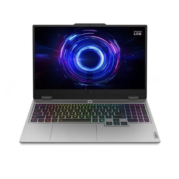 фото Ноутбук игровой loq 15irx9 15.6"/core i5-13450hx/16гб/512гб/geforce rtx 4050 6гб/noos/серый(83dv01eqsa) lenovo